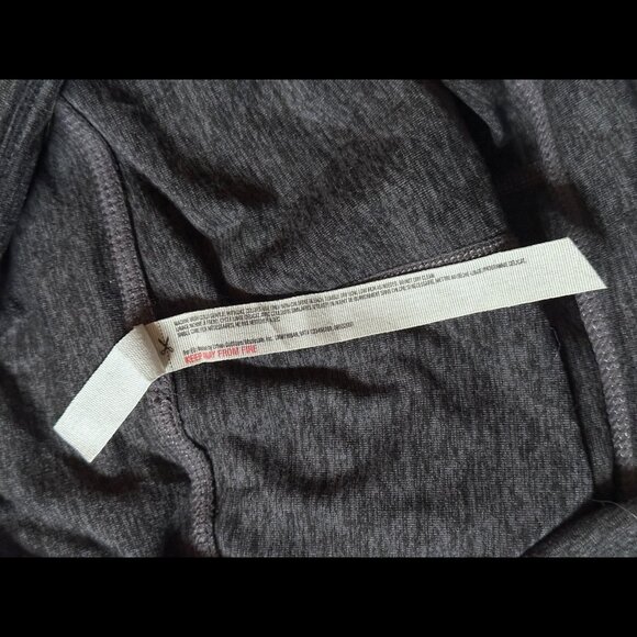 Free People Leggings Small Gray Pull On Intuition Pants Heather Colorblock - Picture 9 of 10